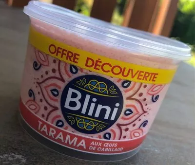 Tarama aux oeufs de cabillaud offre découverte Blini 205 g, code 3292070009374