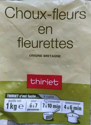 Choux-fleurs fleurettes Thiriet 1kg, code 3292590830397