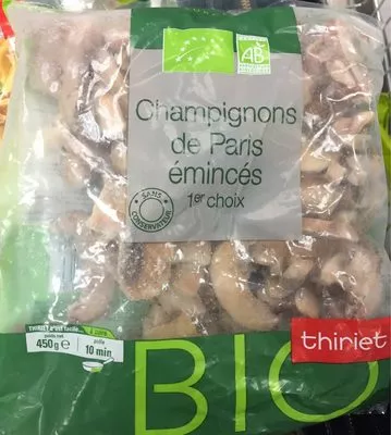 Champignon de paris eminces Thiriet 450 g, code 3292590834180