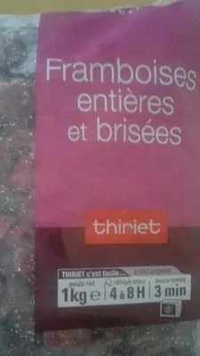 Framboises entières et brisees Thiriet 1kg, code 3292590890261