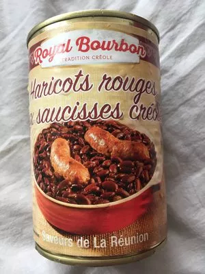 Haricots Rouges aux Saucisses Créoles Royal Bourbon 420 g, code 3297386000428