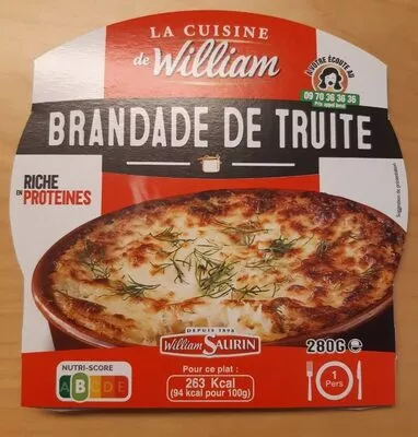 Brandade de truite  , code 3299512169467