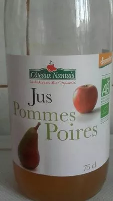 75CL Jus Pomme Poire Coteaux nantais 75 cL, code 3301591000347