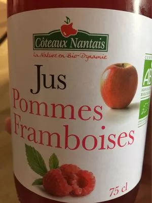 Jus Pommes Framboises Coteaux nantais , code 3301591000859