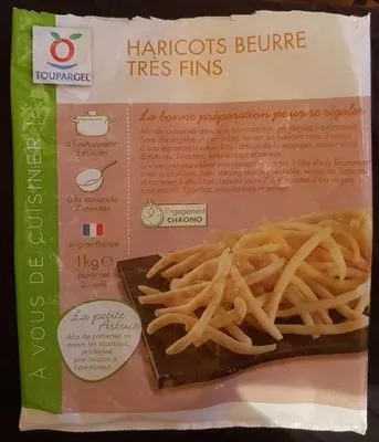 Haricots beurre très fins Toupargel 1 kg, code 3307070043690