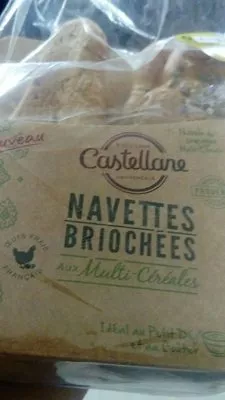 Navettes Briochées aux Multi-Céréales Biscuiterie Castellane , code 3307484001255