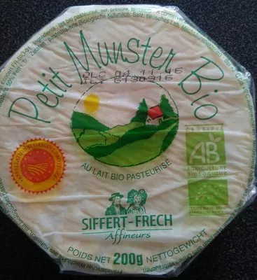 Petit Munster Bio Siffet-Frech 200 g, code 3307630301963