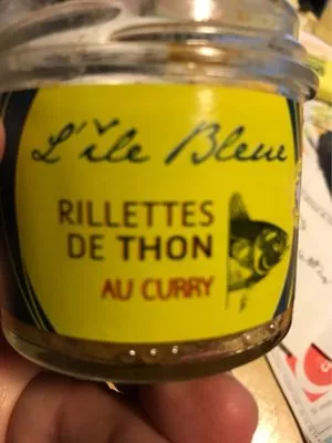 Rillettes de thon au curry L'Île Bleue , code 3325815009060