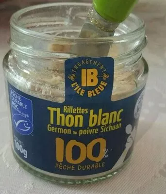 Rillettes de thon blanc  , code 3325815010332