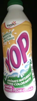 Yop, Parfum Ananas-Pêche-Céréales Yoplait, Yop 850 g, code 3329770047990