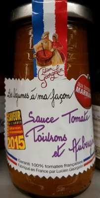 Sauce Tomate Poivrons et Aubergines Lucien Georgelin 250 g, code 3330720536020