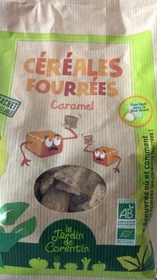 Céréales fourrées caramel  , code 3330724095028