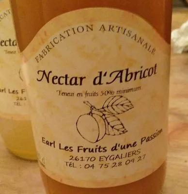 Nectar d'abricot Earl Les Fruits D'une Passion , code 3334522130028