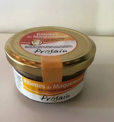 125G Rillettes De Maquereaux a La Moutarde Prosain , code 3335880009209