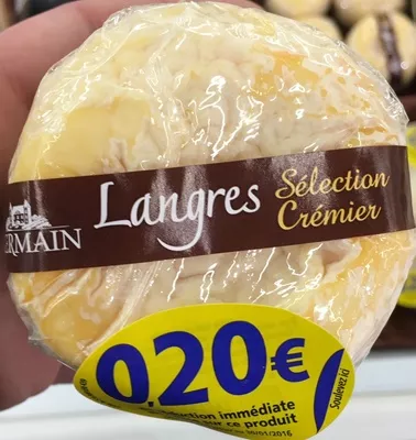 Langres sélection crémier (23% MG) Germain 200 g, code 3336660021664