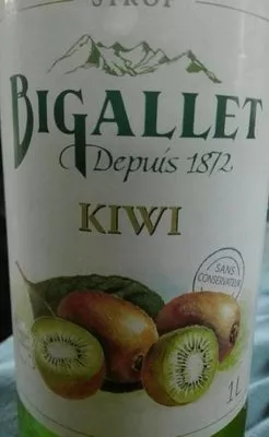 Sirop kiwi Bigallet , code 3336770000283