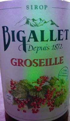 Groseille Bigallet , code 3336770001334