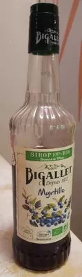 Sirop de myrtille Bigallet , code 3336770004373