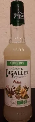 Sirop d'anis Bigallet , code 3336770035513