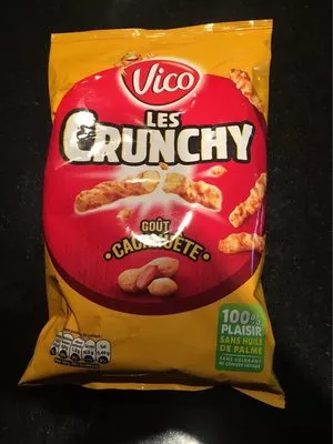 Les Crunchy Goût Cacahuète Vico , code 3336971504030