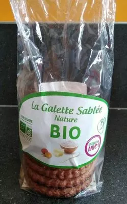 Galettes sablées natures individuelles BIO 10x25g BPA 10x25g, code 3339740011654