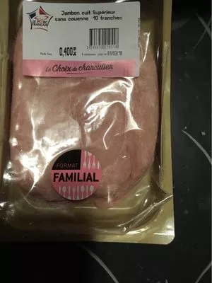 Jambon cuit Le Porc Francais , code 3346650210558