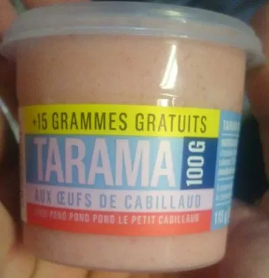 Tarama aux œufs de Cabillaud Monoprix 100 g, code 3350030167738