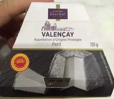 Petit Valençay Monoprix Gourmet, Monoprix 110 g, code 3350030187422