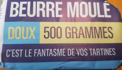 Beurre moulé doux Monoprix 500g, code 3350030197421