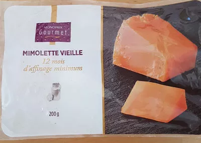 Mimolette vieille Monoprix Gourmet, Monoprix 200 g, code 3350030206994