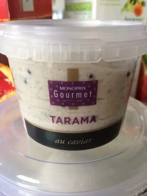 Tarama au caviar Monoprix Gourmet, Monoprix 100 g, code 3350030210946