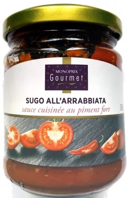 Sugo all'arrabbiata Monoprix Gourmet, Monoprix 180 g, code 3350031666438