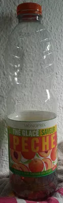 Thé glacé saveur pêche Monoprix 1.5 l, code 3350031696275