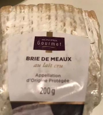 Brie de Meaux AOP Monoprix Gourmet, Monoprix 200 g, code 3350033074378