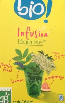 Infusion *légèrté Monoprix 30 g, code 3350033307285