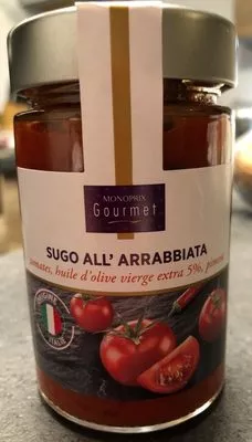 SUGO All' ARRABBIATA Monoprix Gourmet, Monoprix , code 3350033531444