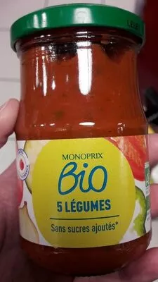 Sauce 5 légumes Monoprix, Monoprix Bio 200 g, code 3350033607699