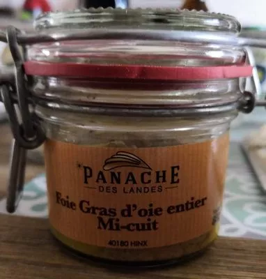 Foie gras d'oie entier Mi-cuit Panache des Landes , code 3356650007218