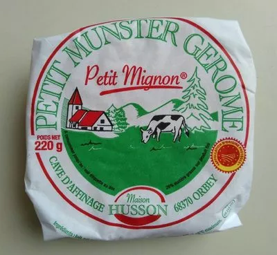 Petit Munster Géromé Maison Husson, Husson 220g, code 3360290000119