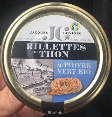 Rillette de thon Jacques Gonidec , code 3365620910014