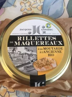 Rillettes de maquereaux Jacques Gonidec , code 3365620930012