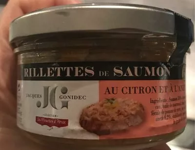 Rillettes de saumon Jacques gonidec 125 g, code 3365620971114