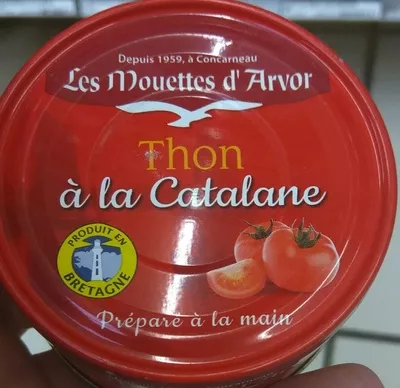 Thon à la Catalane Les Mouettes d'Arvor 135 g, code 3365621168865