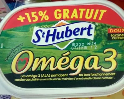 Oméga 3 doux St Hubert 587 g (510 g + 77 g), code 3366321051426