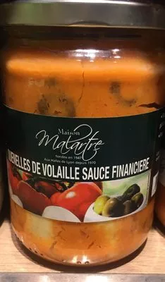 Quenelles de Volaille Sauce Financière Maison Malartre 490 g, code 3372468000067