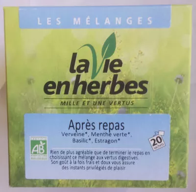 Après repas La Vie en Herbes 28 g (20 * 1,4 g), code 3374010130123