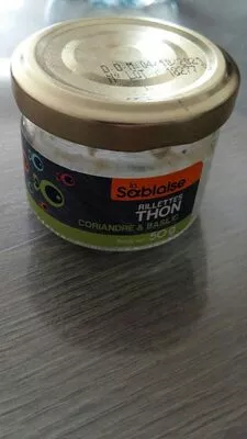 Rillettes thon coriandre et basilic  , code 3375160004197