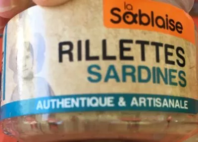 Rillettes sardines  , code 3375160034088