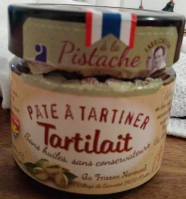 Pâte à tartiner à la pistache Tartilait , code 3377799400005