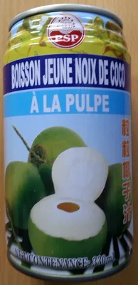 Boisson jeune noix de coco à la pulpe PSP 33 cl, code 3379140600638